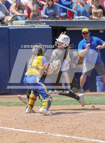 Thumbnail 2 in Exeter vs. Coalinga (CIF D4 Final) photogallery.