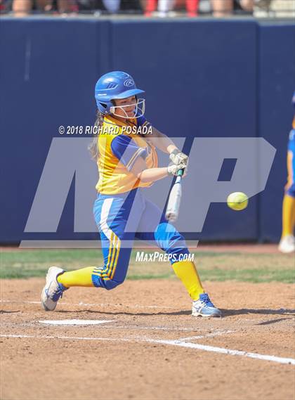 Thumbnail 2 in Exeter vs. Coalinga (CIF D4 Final) photogallery.