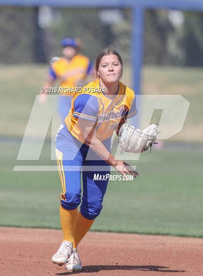 Thumbnail 2 in Exeter vs. Coalinga (CIF D4 Final) photogallery.