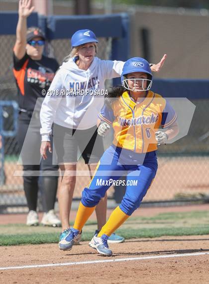 Thumbnail 2 in Exeter vs. Coalinga (CIF D4 Final) photogallery.