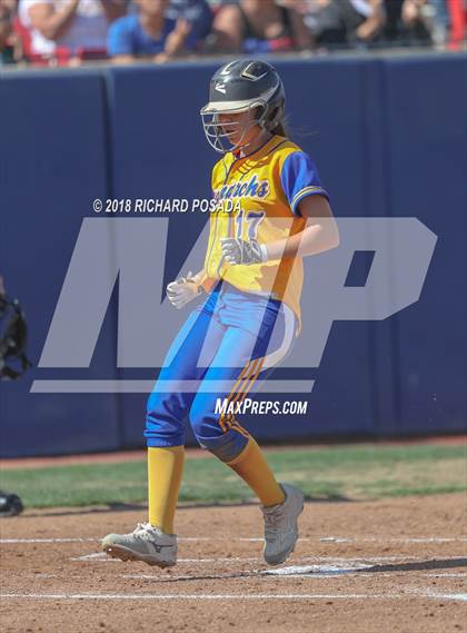 Thumbnail 2 in Exeter vs. Coalinga (CIF D4 Final) photogallery.