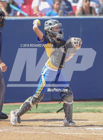 Thumbnail 2 in Exeter vs. Coalinga (CIF D4 Final) photogallery.