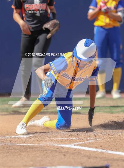 Thumbnail 1 in Exeter vs. Coalinga (CIF D4 Final) photogallery.