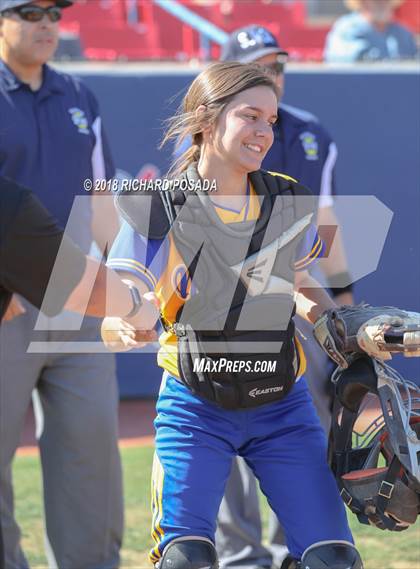 Thumbnail 2 in Exeter vs. Coalinga (CIF D4 Final) photogallery.