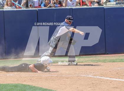 Thumbnail 1 in Exeter vs. Coalinga (CIF D4 Final) photogallery.