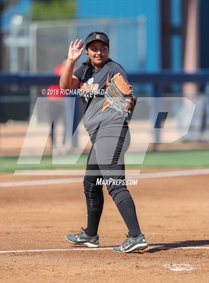 Thumbnail 1 in Exeter vs. Coalinga (CIF D4 Final) photogallery.
