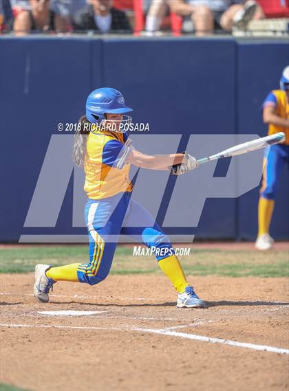 Thumbnail 3 in Exeter vs. Coalinga (CIF D4 Final) photogallery.