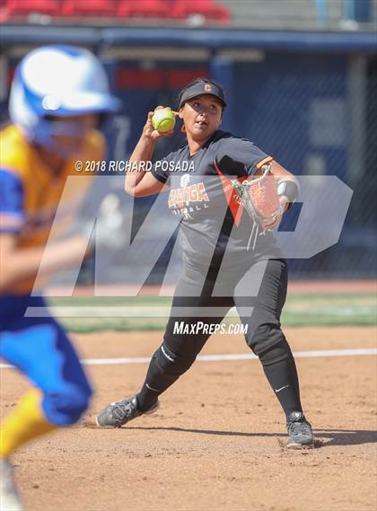 Thumbnail 1 in Exeter vs. Coalinga (CIF D4 Final) photogallery.
