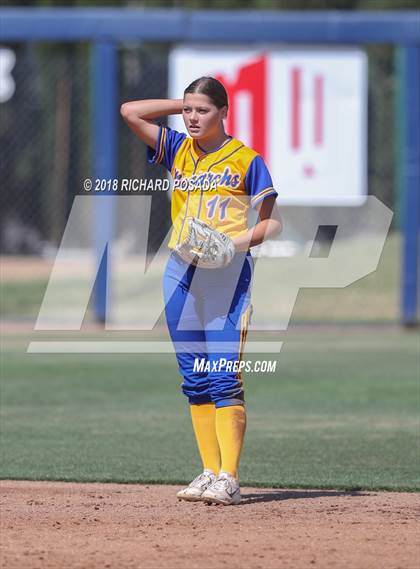 Thumbnail 1 in Exeter vs. Coalinga (CIF D4 Final) photogallery.