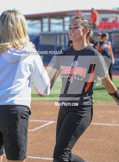 Thumbnail 1 in Exeter vs. Coalinga (CIF D4 Final) photogallery.