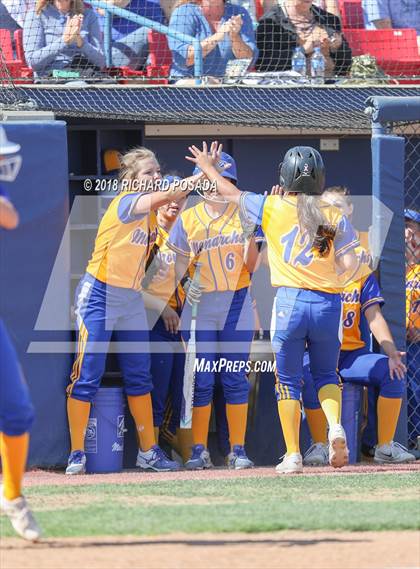 Thumbnail 2 in Exeter vs. Coalinga (CIF D4 Final) photogallery.