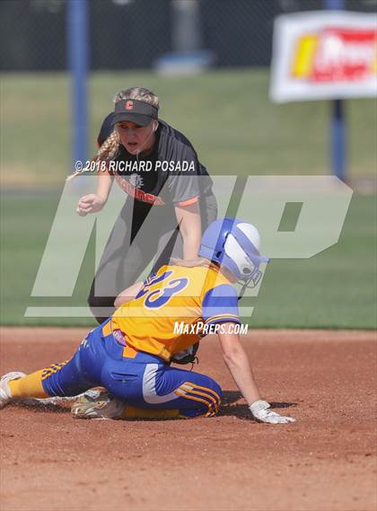 Thumbnail 1 in Exeter vs. Coalinga (CIF D4 Final) photogallery.