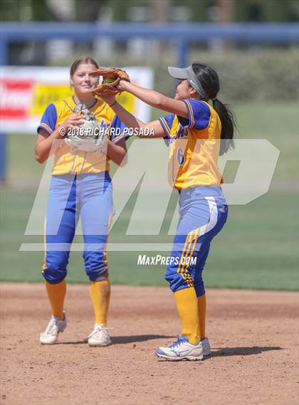 Thumbnail 3 in Exeter vs. Coalinga (CIF D4 Final) photogallery.