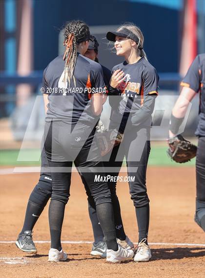 Thumbnail 1 in Exeter vs. Coalinga (CIF D4 Final) photogallery.