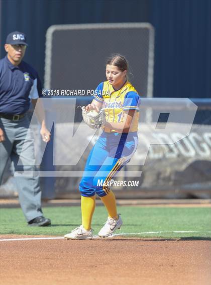 Thumbnail 2 in Exeter vs. Coalinga (CIF D4 Final) photogallery.