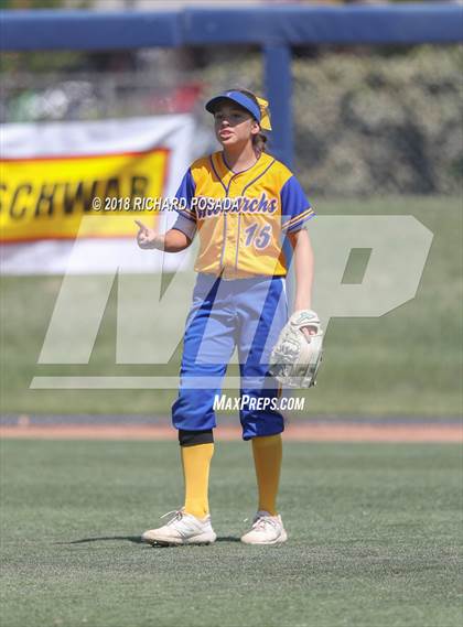 Thumbnail 1 in Exeter vs. Coalinga (CIF D4 Final) photogallery.