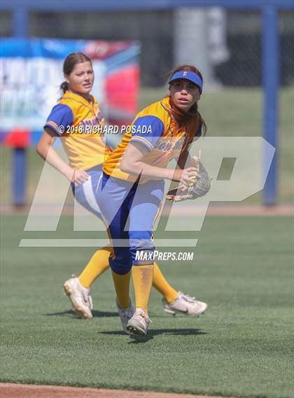 Thumbnail 2 in Exeter vs. Coalinga (CIF D4 Final) photogallery.