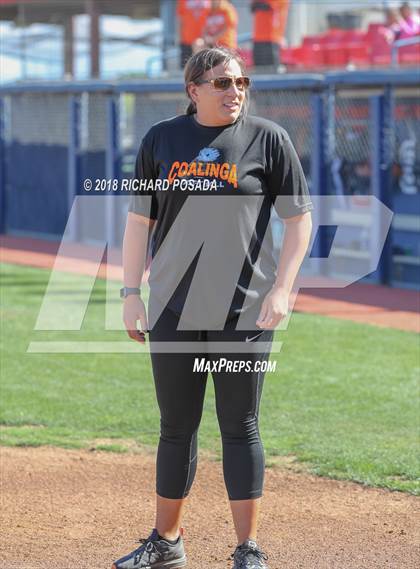 Thumbnail 2 in Exeter vs. Coalinga (CIF D4 Final) photogallery.