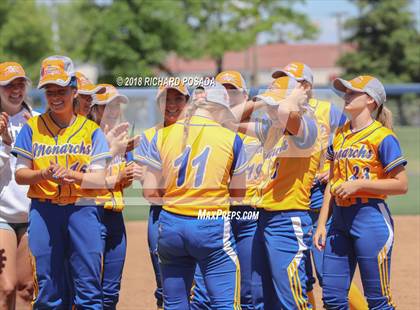 Thumbnail 2 in Exeter vs. Coalinga (CIF D4 Final) photogallery.