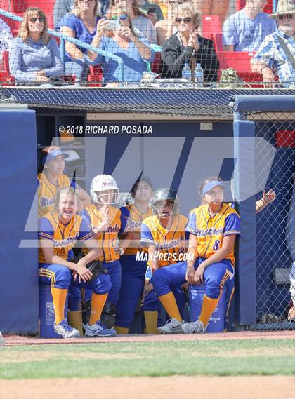 Thumbnail 2 in Exeter vs. Coalinga (CIF D4 Final) photogallery.