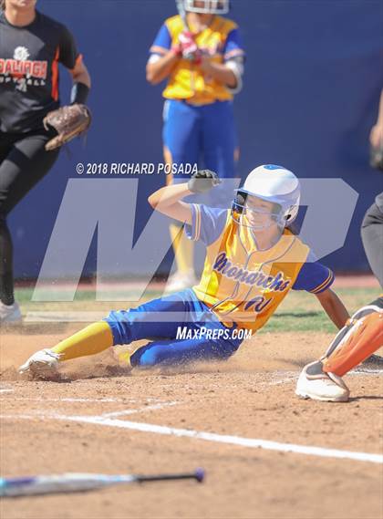 Thumbnail 3 in Exeter vs. Coalinga (CIF D4 Final) photogallery.