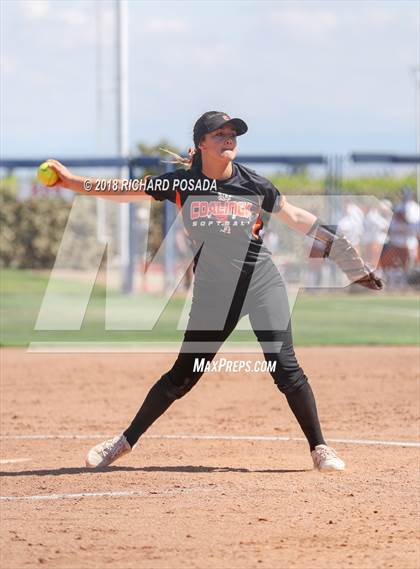 Thumbnail 2 in Exeter vs. Coalinga (CIF D4 Final) photogallery.