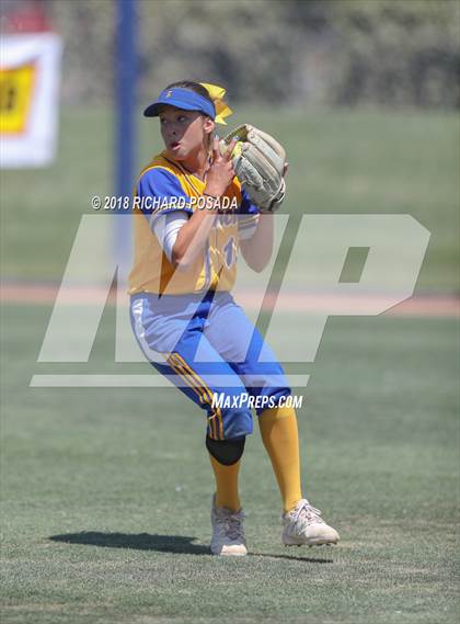 Thumbnail 2 in Exeter vs. Coalinga (CIF D4 Final) photogallery.