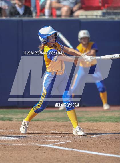 Thumbnail 1 in Exeter vs. Coalinga (CIF D4 Final) photogallery.