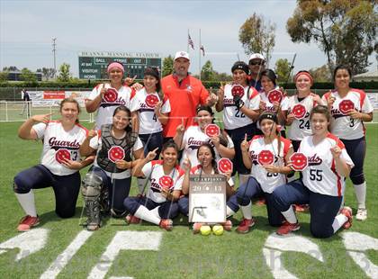 Thumbnail 2 in Mary Star of the Sea vs. Bellarmine-Jefferson (CIF SS D6 Final) photogallery.