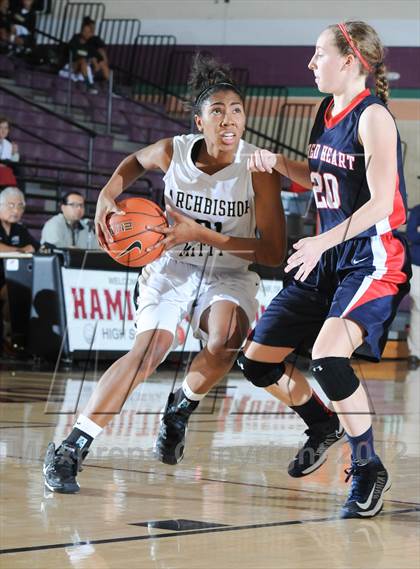 Thumbnail 3 in Archbishop Mitty vs. Sacred Heart (Nike Tournament of Champions) photogallery.