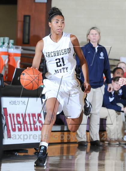 Thumbnail 3 in Archbishop Mitty vs. Sacred Heart (Nike Tournament of Champions) photogallery.