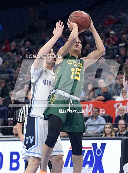 Thumbnail 2 in Notre Dame vs. Pleasant Valley (CIF State D3 Final) photogallery.