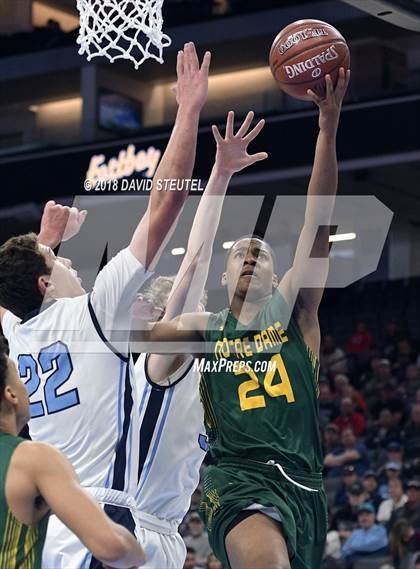 Thumbnail 2 in Notre Dame vs. Pleasant Valley (CIF State D3 Final) photogallery.