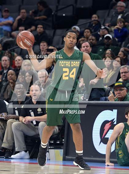 Thumbnail 3 in Notre Dame vs. Pleasant Valley (CIF State D3 Final) photogallery.