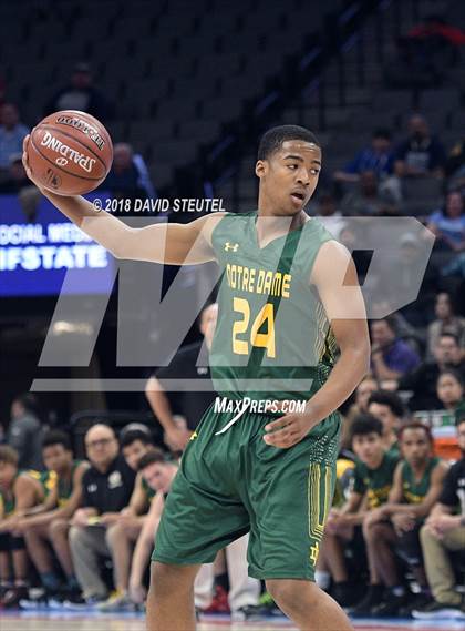 Thumbnail 1 in Notre Dame vs. Pleasant Valley (CIF State D3 Final) photogallery.