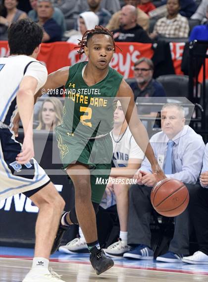 Thumbnail 2 in Notre Dame vs. Pleasant Valley (CIF State D3 Final) photogallery.