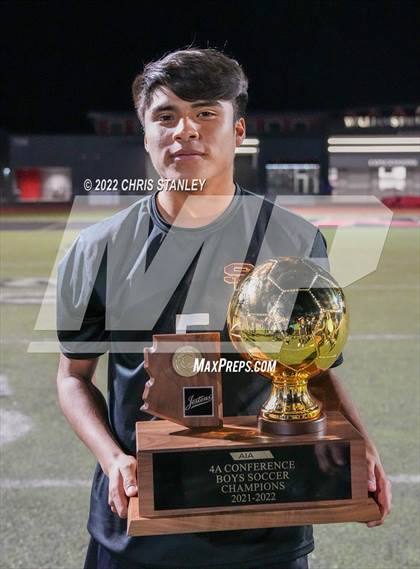 Thumbnail 3 in Notre Dame Prep @ Salpointe Catholic (AIA 4A Finals - Awards) photogallery.