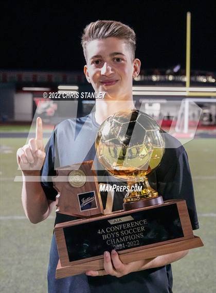 Thumbnail 3 in Notre Dame Prep @ Salpointe Catholic (AIA 4A Finals - Awards) photogallery.