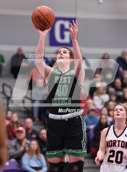 Thumbnail 1 in West Branch vs. Norton (OHSAA D2 Regional Semifinal) photogallery.