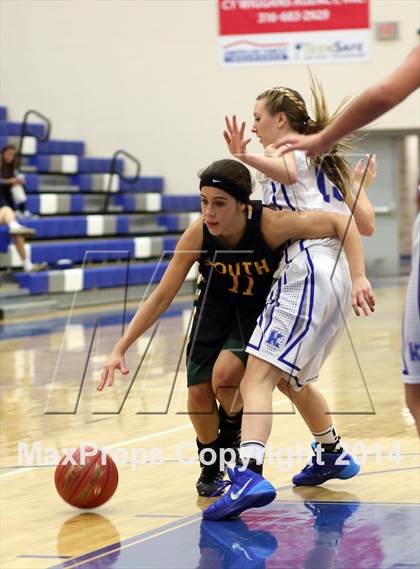 Thumbnail 2 in South @ Kapaun Mt Carmel (KSHSAA 5A Playoff) photogallery.