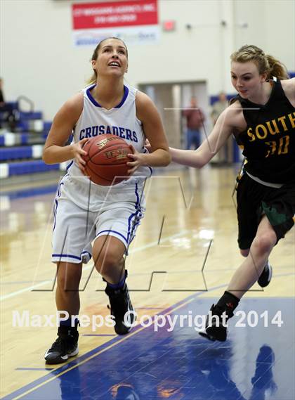 Thumbnail 2 in South @ Kapaun Mt Carmel (KSHSAA 5A Playoff) photogallery.