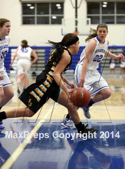 Thumbnail 3 in South @ Kapaun Mt Carmel (KSHSAA 5A Playoff) photogallery.