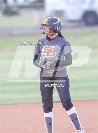 Thumbnail 3 in Salpointe Catholic vs. Show Low (Chandler Prep Softball Classic)  photogallery.