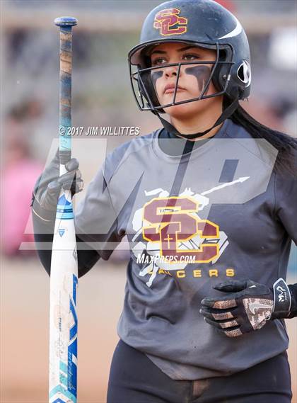 Thumbnail 1 in Salpointe Catholic vs. Show Low (Chandler Prep Softball Classic)  photogallery.