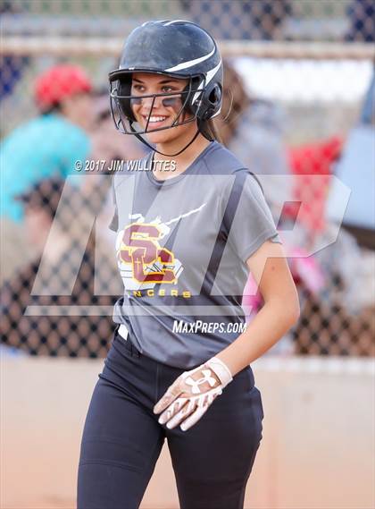 Thumbnail 3 in Salpointe Catholic vs. Show Low (Chandler Prep Softball Classic)  photogallery.