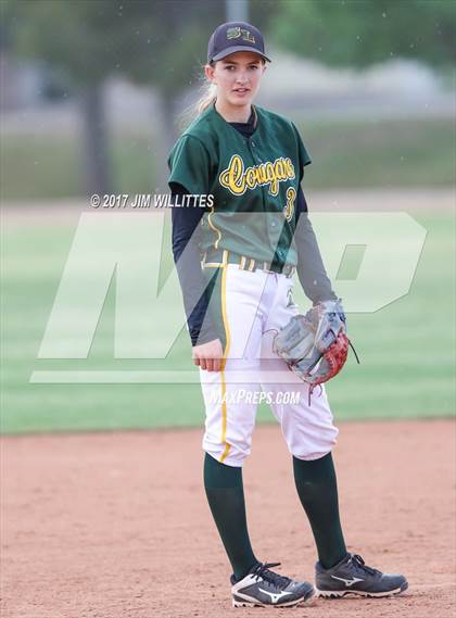 Thumbnail 1 in Salpointe Catholic vs. Show Low (Chandler Prep Softball Classic)  photogallery.