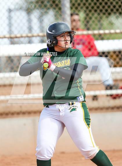 Thumbnail 2 in Salpointe Catholic vs. Show Low (Chandler Prep Softball Classic)  photogallery.