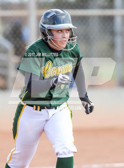Thumbnail 3 in Salpointe Catholic vs. Show Low (Chandler Prep Softball Classic)  photogallery.