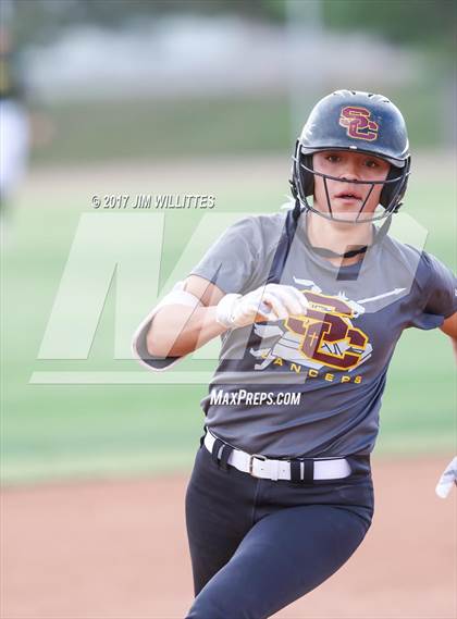 Thumbnail 2 in Salpointe Catholic vs. Show Low (Chandler Prep Softball Classic)  photogallery.