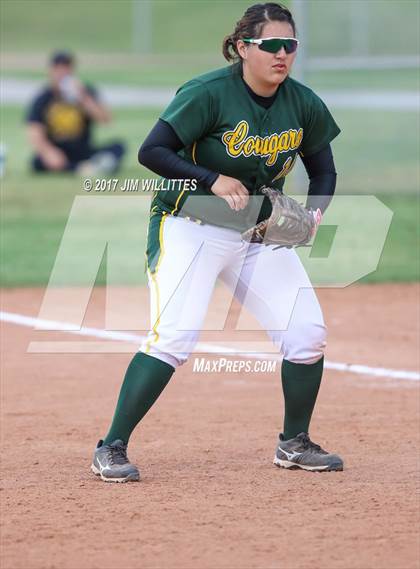 Thumbnail 2 in Salpointe Catholic vs. Show Low (Chandler Prep Softball Classic)  photogallery.